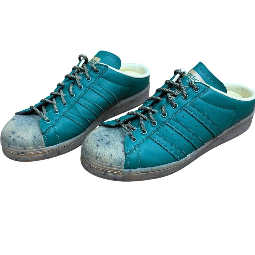 Adidas Originals Superstar 'Plant and Grow' Mule Sz8 GY9647.Guerrilla Gardening